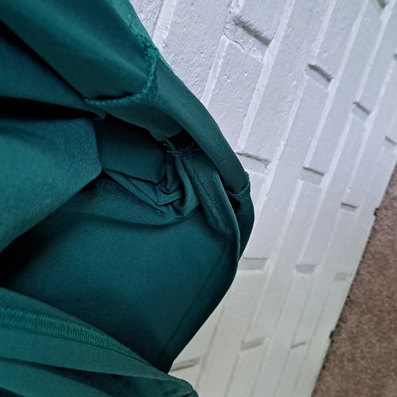 Bob Mackie Teal Green Sequin/Gem Lined Formal Dress. Size 2X NWT - Picture 9 of 11